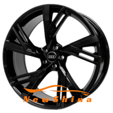 Replica Audi 6105 9.5x22 5x112 ET35 DIA66.45 Black