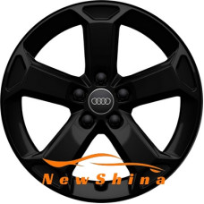 Audi OEM 81A071497AAX1 7x17 5x112 ET45 DIA57.1 Black