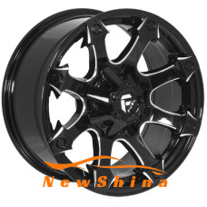 JH 10686 8.5x17 6x135 ET0 DIA108.1 Black