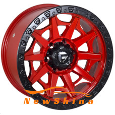JH OR003 9x18 6x139.7 ET-10 DIA110.1 Red matt