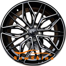 Flow Forming FF585 7.5x17 5x112 ET38 DIA66.6 Black