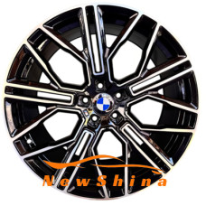 Replica 312 8.5x20 5x112 ET30 DIA66.6 Black