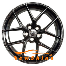 Koko FF595 7.5x17 5x114.3 ET38 DIA73.1 Black