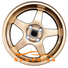 Koko FF125 7x15 4x100 ET35 DIA73.1 Gold