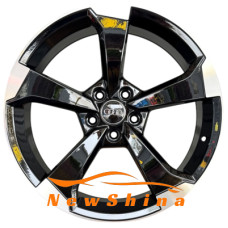 Replica FBX346-9 8.5x19 5x112 ET35 DIA66.5 Black
