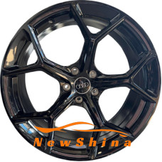 Replica H3206F 9x21 5x112 ET25 DIA66.45 Black