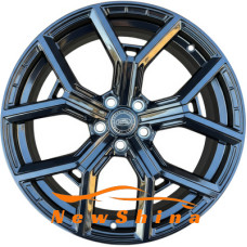 Replica H892D 9.5x21 5x120 ET49 DIA72.6 Black