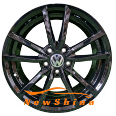 Replica 664 7.5x17 5x112 ET45 DIA57.1 Black