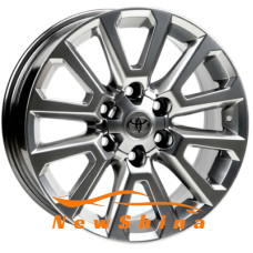 Replica TY313 7.5x18 6x139.7 ET25 DIA106.1 Chrome-Sil