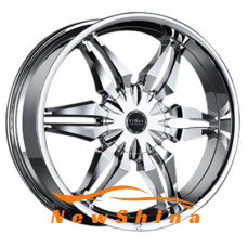Zyoxx ZX6 8.5x20 5x120 ET35 DIA78.1 Chrom
