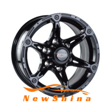 JH 5821 7x15 6x139.7 ET0 DIA106.1 Black
